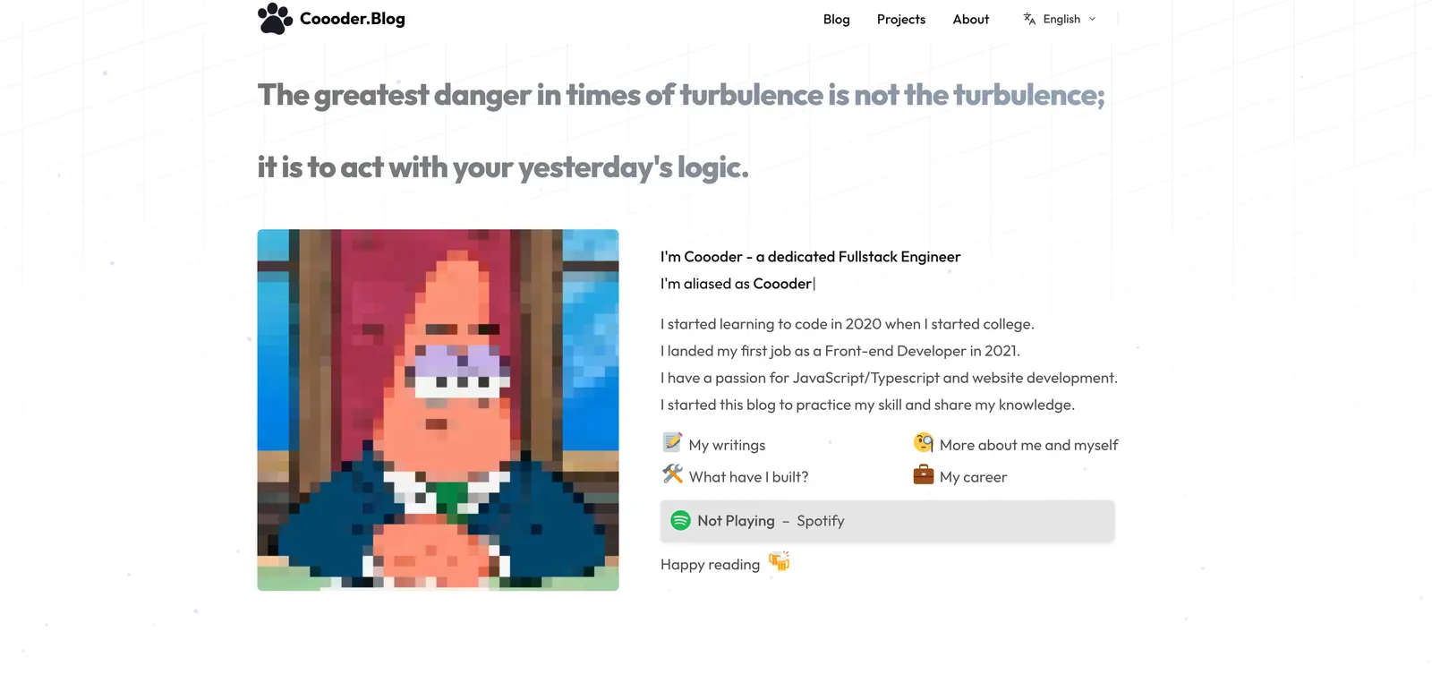 Personal website