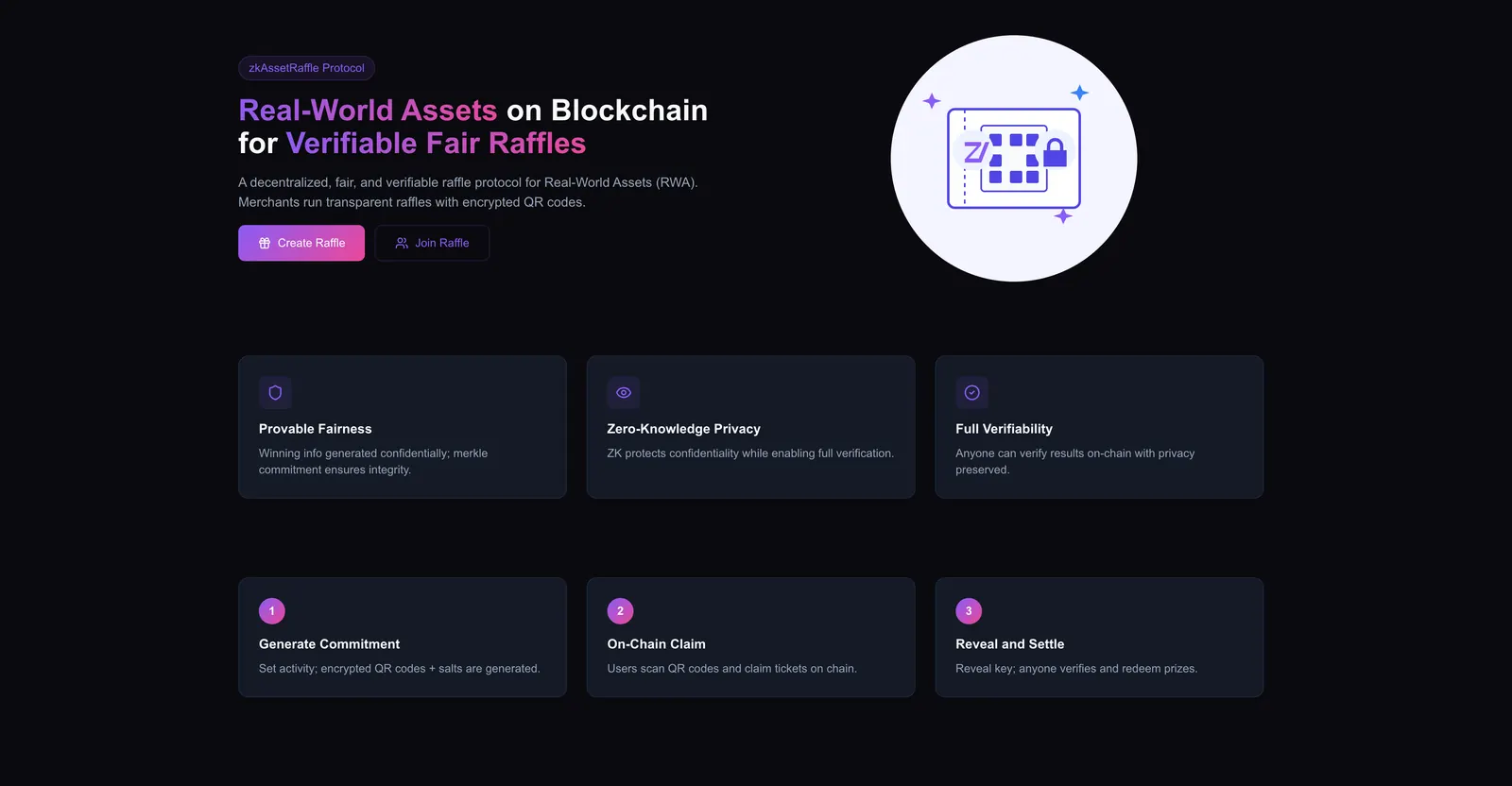 ZK Asset Raffle